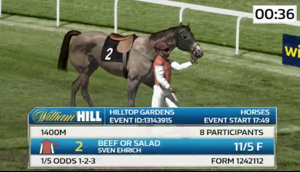 Horse racing in online casinos at WILLIAM HILL